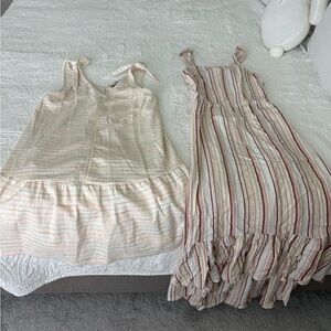 Loft beach collection maxi & Loft sundress bundle